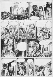 Noël Gloesner - Sylvie - Planche 11 inédite - Comic Strip