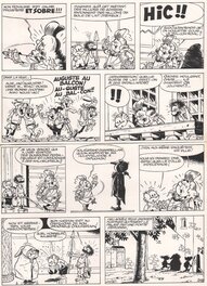Marcel Remacle - Le Vieux Nick er Barbe Noire"Sa majesté se rebiffe" - Comic Strip