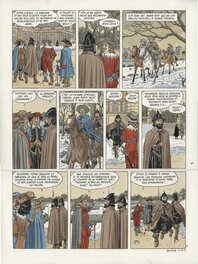 André Juillard - Les 7 Vies de L'Épervier - Planche originale