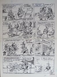 Jacques Sandron - Godaille et Godasse - Mémoires d'un Hussard 2 planche 11 - Comic Strip