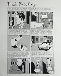 Adrian Tomine - Pink Frosting, page 1/2 - Planche originale