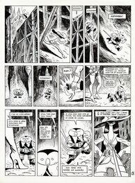 Christophe Blain - Donjon pour Donjon - Potron Minet 99 (Tome1: "La Chemise de la nuit") - Page 34 - Planche originale