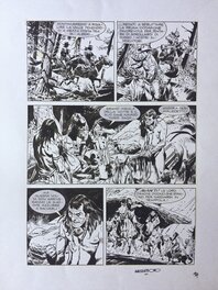 Corrado Mastantuono - TEX Special N° 21 "Il Profeta hualpai", planche 94 - Comic Strip
