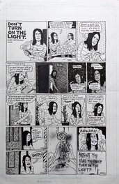 Noah Van Sciver - Don't Turn On The Light - Comic Strip