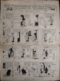 Martin Branner - Winnie Winkle "The Breadwinner" - Comic Strip