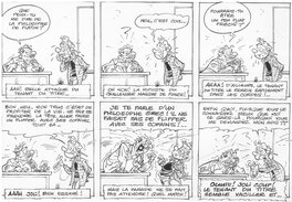 Pica - Les PROFS - Demi planche "ratée" - Comic Strip