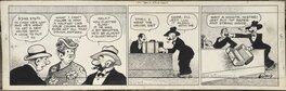 Frank Willard - MOON MULLINS - Un strip de 1939 - Planche originale