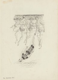 Edward Gorey - Edward Gorey illustration 1964 - Planche originale