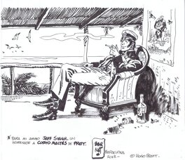 Jordi Bernet - Corto Maltese commission by Jordi Bernet - Comic Strip