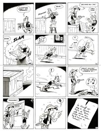 Michel Janvier - Le Ranch Maudit ,La Bonne Aventure - Série : LUCKY LUKE - Comic Strip