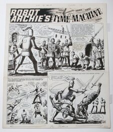 Ted Kearon - Time MACHINE - 1968 déjà la bataille - LION 25 mai 1968 - Comic Strip