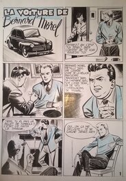Pierre Le Guen - Le Guen "La voiture de Bernard Morel" - Comic Strip