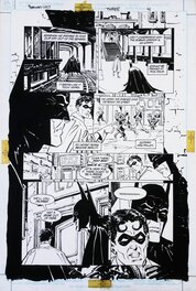 Berni Wrightson - Batman " Le Culte' Enfer Blanc ( Evasion) - Planche originale