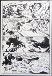 Gil Kane - Teen titans #24 page 16 - Planche originale