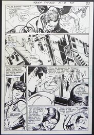 Gil Kane - Teen titans #24 page 17 - Planche originale