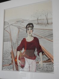 Annie Goetzinger - La voyageuse de petite ceinture - Couverture originale