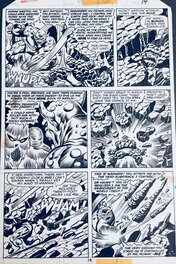 Ron Wilson - Marvel two-in-one#33 - Planche originale