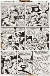Jack Kirby - Machine Man 5 Page 29 - Planche originale