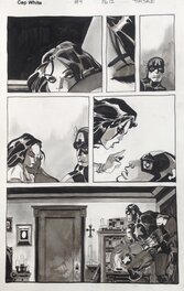 Tim Sale - Captain America : White #4 p12 - Œuvre originale