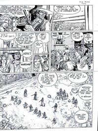 Michel Rouge - Marshall Blueberry album 3 Frontière sanglante page 31 - Comic Strip