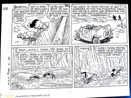 Paul Murry - Mickey Mouse Pineapple Poachers half-page - Comic Strip