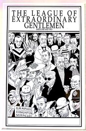Kevin O'Neill - League of Extraordinary Gentlemen Cover - Original Cover