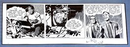 Alex Raymond - Rip Kirby daily strip 01.09.1950 - Planche originale