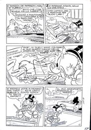 Romano Scarpa - Paperino e la farfalla di Colombo page - Comic Strip