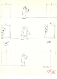 Henry Syverson - Elevator - Illustration originale