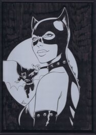 Jean-Marc Arden - Catwoman par Arden - Illustration originale