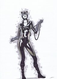 Pere Pérez - Catwoman par Pérez - Original Illustration