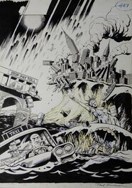 Original Cover - En Attendant L’Apocalypse – (New York Times illustration et 4 de Couv ) – Paul kirchner