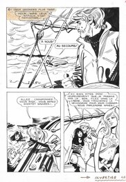 Mario Cubbino - Bélinda, le navigateur solitaire - Parution dans le magazine Shirley et Bélinda n°95 (Mon journal) - Comic Strip