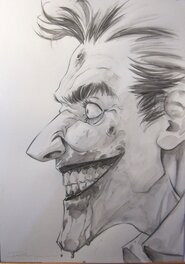 Philippe Vandaële - Joker ZOMBIE dessiné par VANDAELE PHILIPPE - Original Illustration