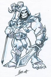 Nacho Fernández - Skeletor - Illustration originale