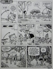 Relom - Andy & Gina – Civilisation – Histoire Compléte en 5 pages – Relom - Comic Strip