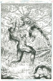 Scot Eaton - Swamp Thing vol. 2 #123, p. 7 - Planche originale