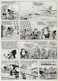 Marcel Remacle - Le Vieux Nick et Barbe Noire - L'Île de la main ouverte - Comic Strip