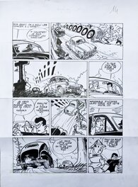 Bruno Bazile - Les Camions du Diable - inachevé - planche 14 - Comic Strip