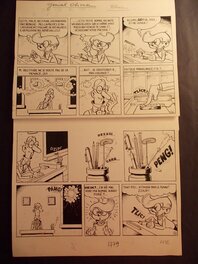 Jacques Devos - Génial Olivier, « Du Tac au tac », 1969. - Comic Strip