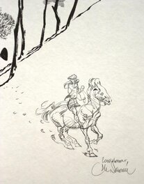 Al Severin - La conquête - Illustration originale
