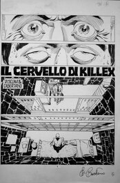 Giampiero Casertano - Dylan Dog "Il cervello di Killex" n.80 - tav. 1 - Planche originale