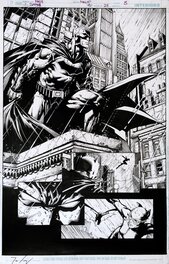 David Finch - Batman #24 p8 - Planche originale