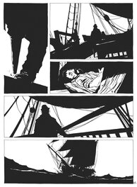 Christophe Chabouté - 2014 - Moby Dick Livre 1 - Planche 48 - Planche originale
