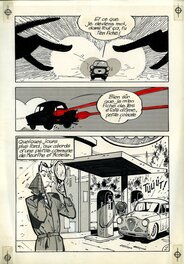 Olivier Wozniak - 1985 - "La manière noire" - Comic Strip