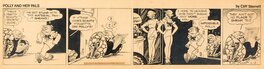 Cliff Sterrett - Polly and Her Pals Daily 1934 - Planche originale
