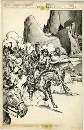 John Buscema - Savage SWORD OF CONAN 63 PAGE 1 - Planche originale