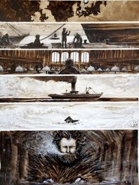 Edouard Cour - Axolot "Le viking vagabond" 2 - Planche originale