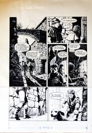 Jean-Claude Gal - Planche d'Un village perdu - Comic Strip