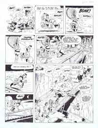 Michel Janvier - Morris & JANVIER: RANTANPLAN OTAGE p.39 - Planche originale